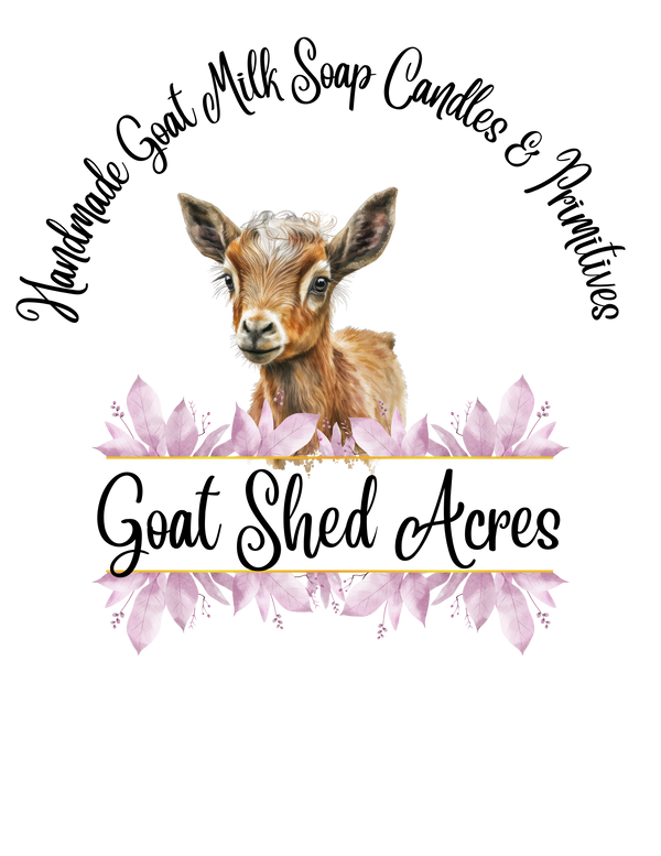 Goat Shed Acres Handmade Goats Milk Soap Candles & Primitives logo
